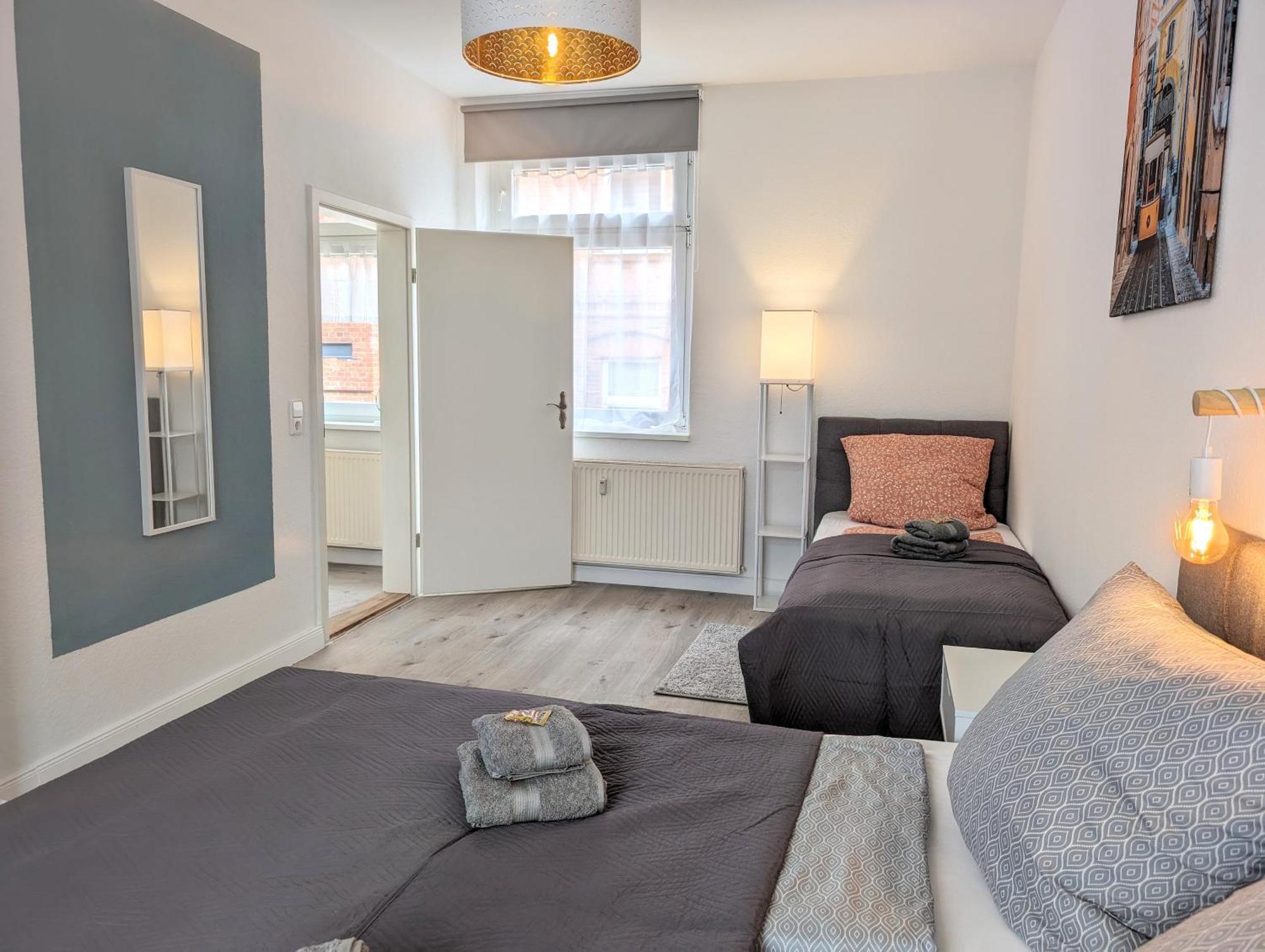 Casa Apartment Modern Vintage Flexibilitaet Pur- Perfektes Apartment Fuer Familien Und Geschaeftsreisende 5 Schlafplaetze, Vollausstattung, Amazon Prime & Parkplatz Inklusive Magdeburg Exterior foto